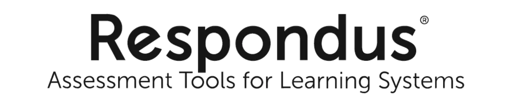 Respondus Assessment Tools for Learning Systems in black text