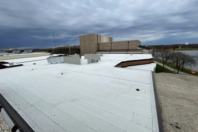 Issues Remediated on "B" Wing Roof, Post-Construction
