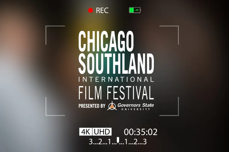 CSIFF Logo with a blurred background