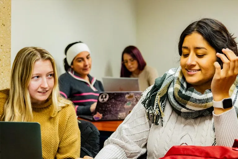 Transfer Students in a Classroom