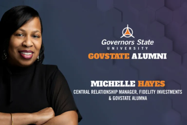 Thumbnail featuring GovState Alumna Michelle Hayes