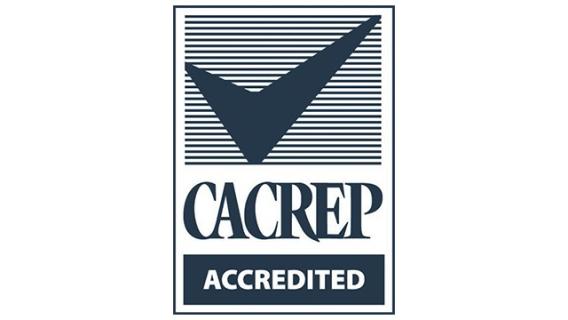 CACREP accreditation badge