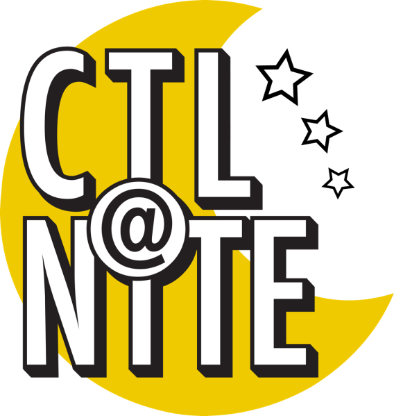 Yellow Crescent Moon with CTL @ NiTe text on top