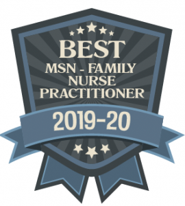 Best MSN Family Nurse Practitioner badge