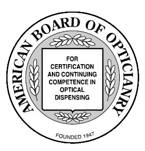 Logo American Board of Opticianry