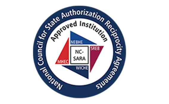 NC-SARA logo: National Council for State Authorization Reciprocity Agreements emblem.