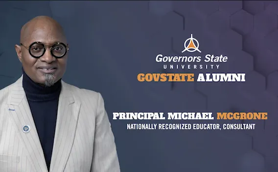 Michael McGrone, Governors State University alumnus