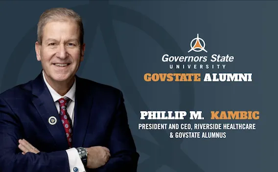 Phillip M. Kambic, Governors State University alumnus